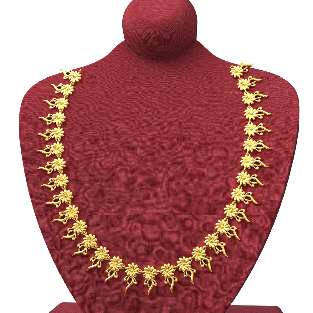 Floral Design Gold Haram Online