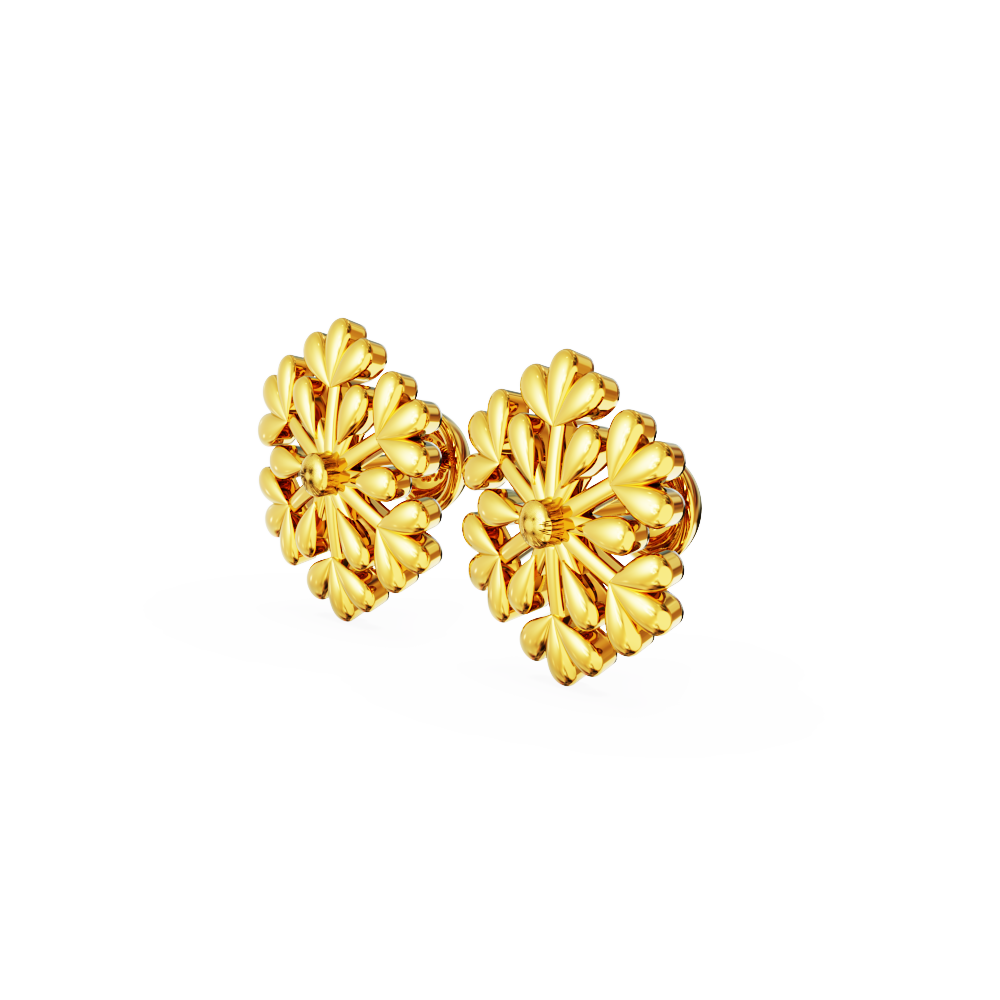 gold earrings for women