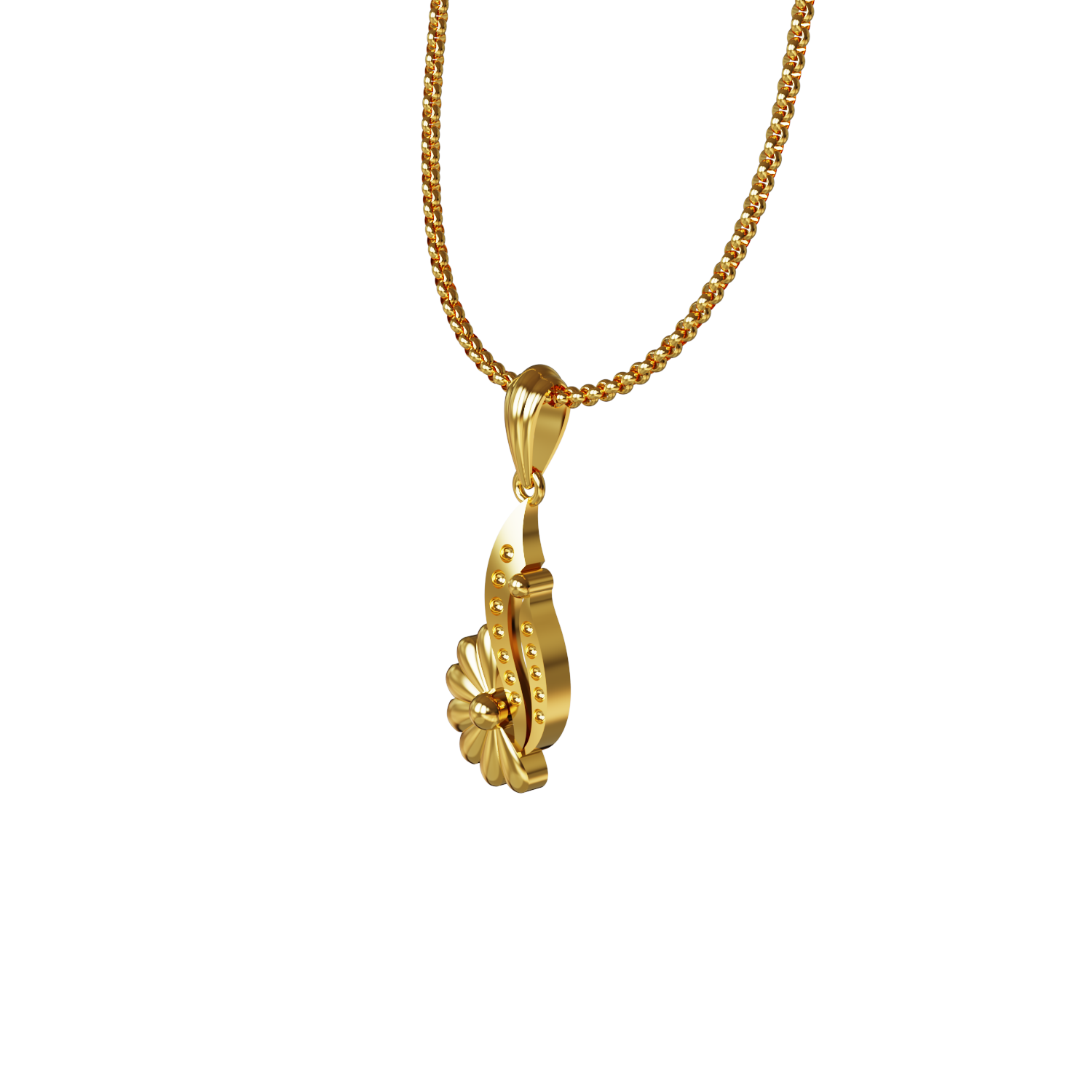 Attractive-Gold-Pendant-Design