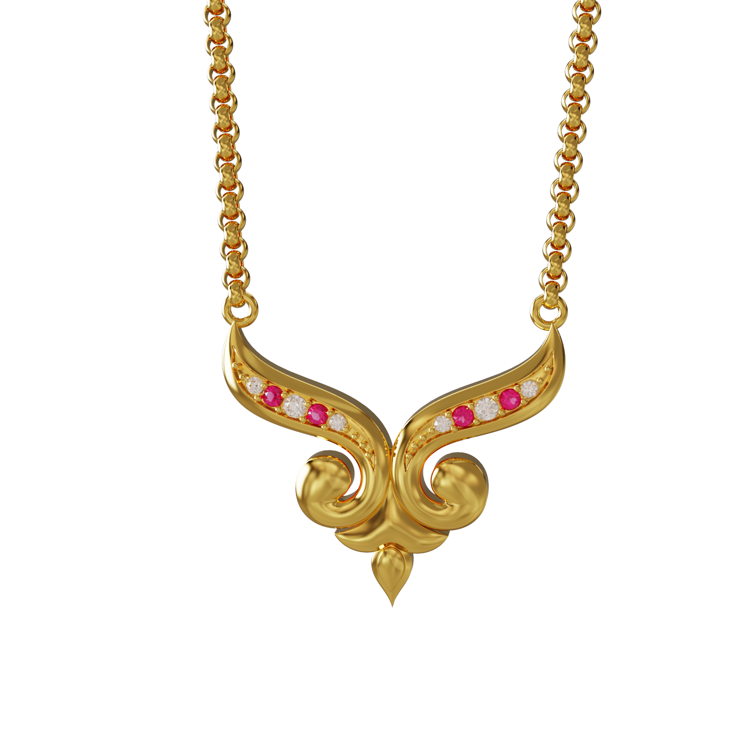 Gold-pendant-for-Women