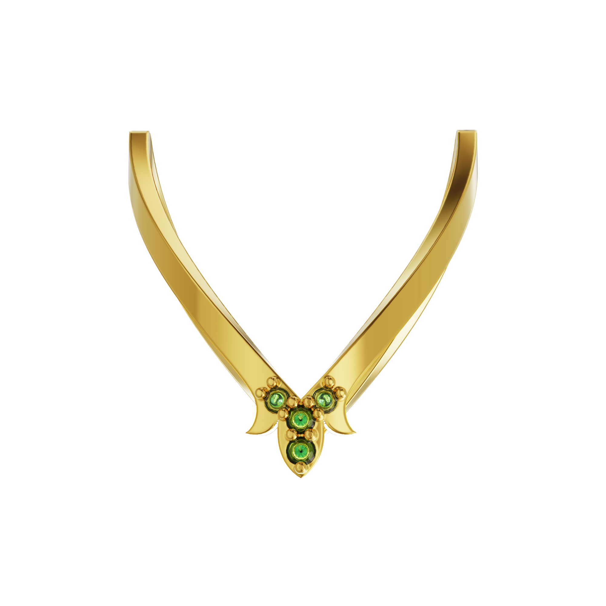 Floral-Design-Gold-Ring-with-stone