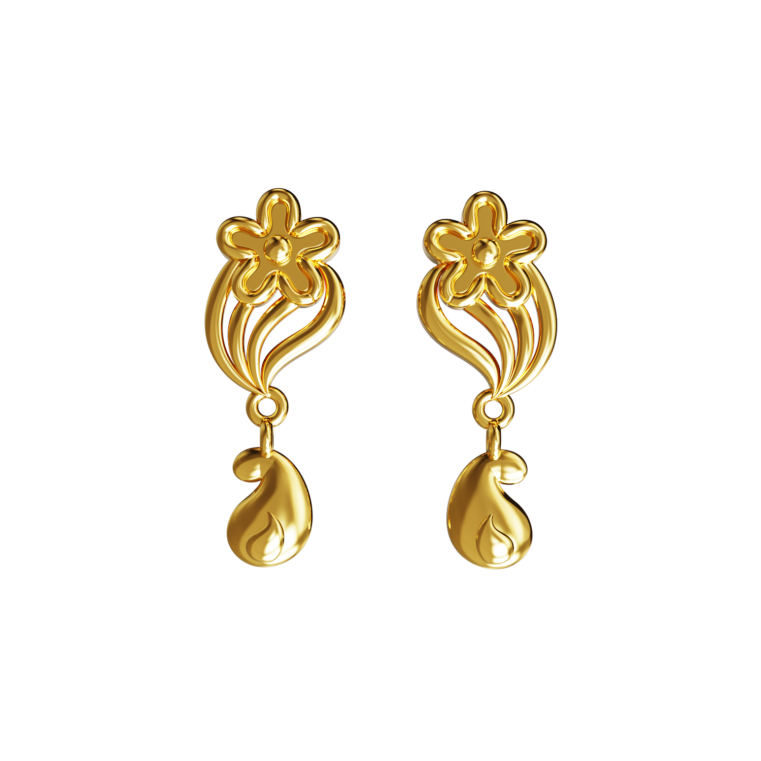 Gold-Earring-for-Girls