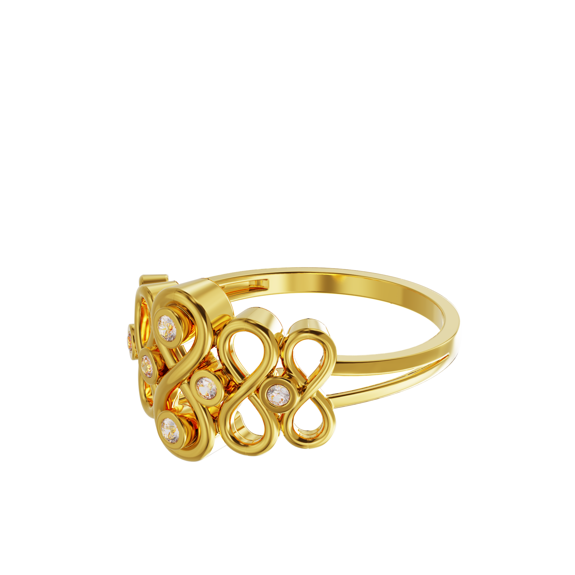 Infinity-Gold-Ring-Collections