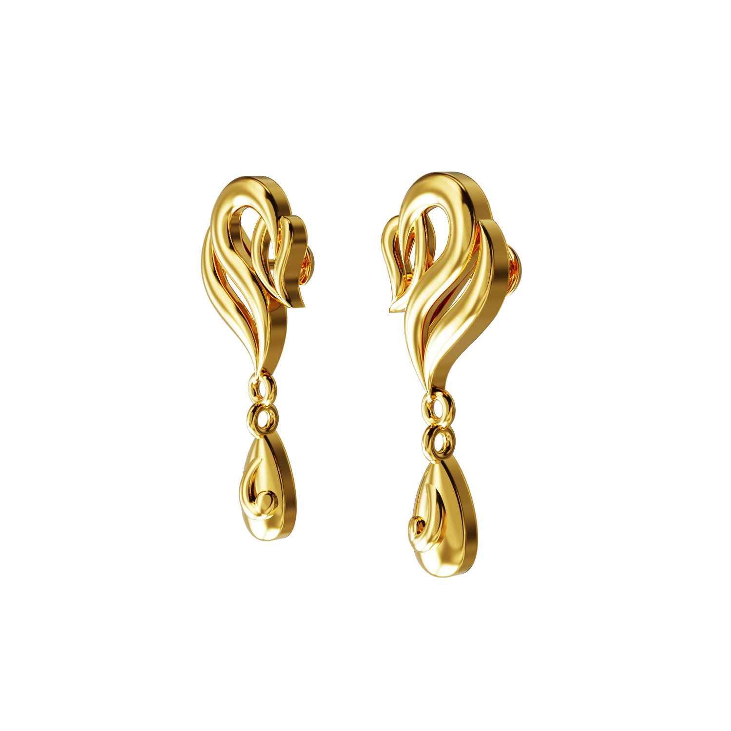 Office-wear-gold-earring