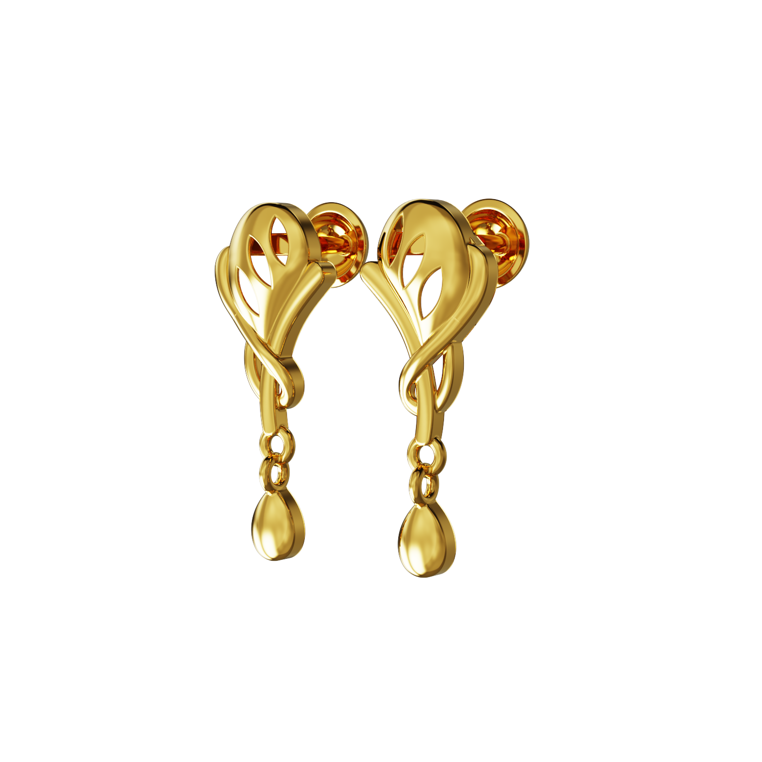 One-gram-Gold-Earring