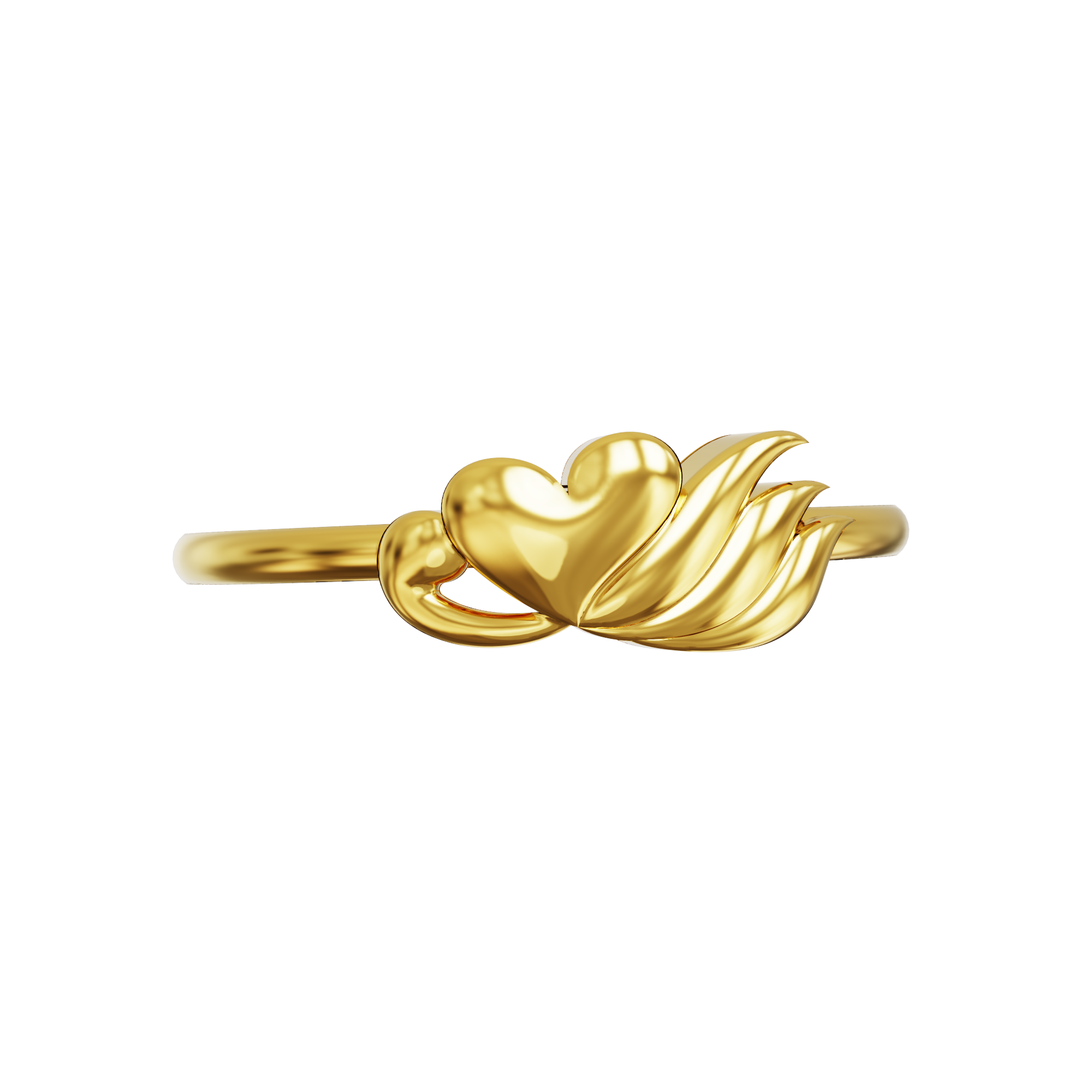 Plain-Heart-Ring-Design-Collections