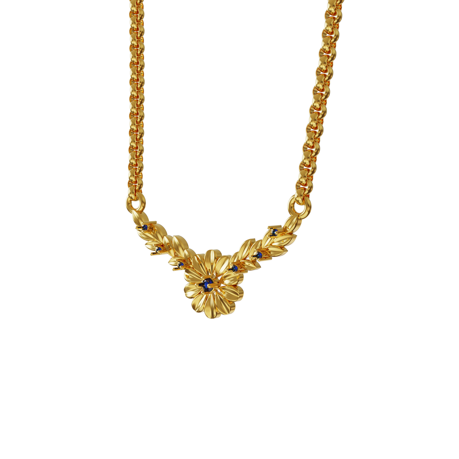 Best-Flower-Design-Gold-Pendant