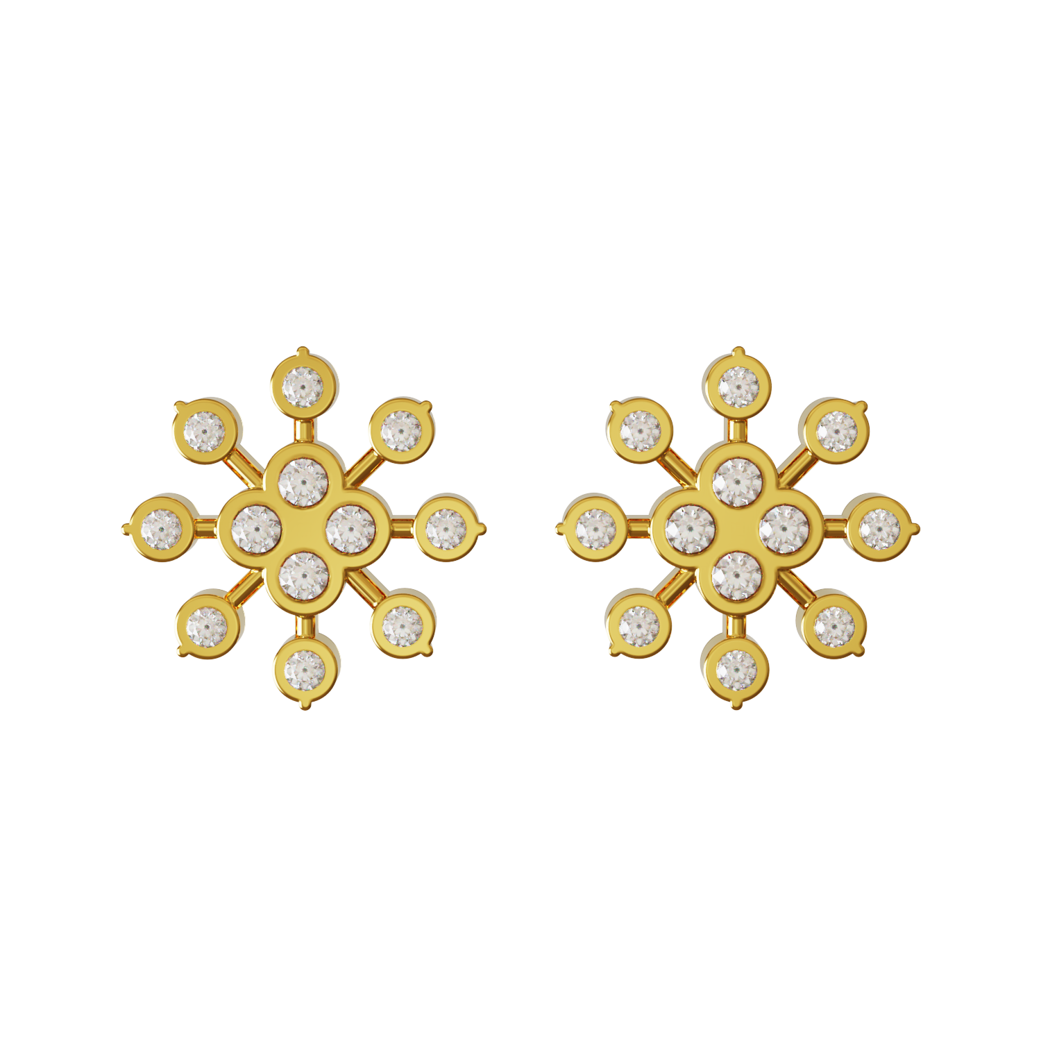 Classic-Flower-Design-Earring