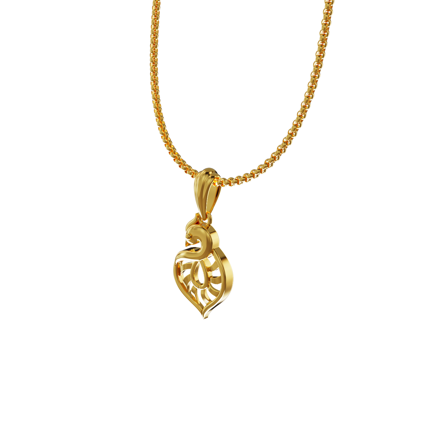 Cute-Peacock-Pendant-Design