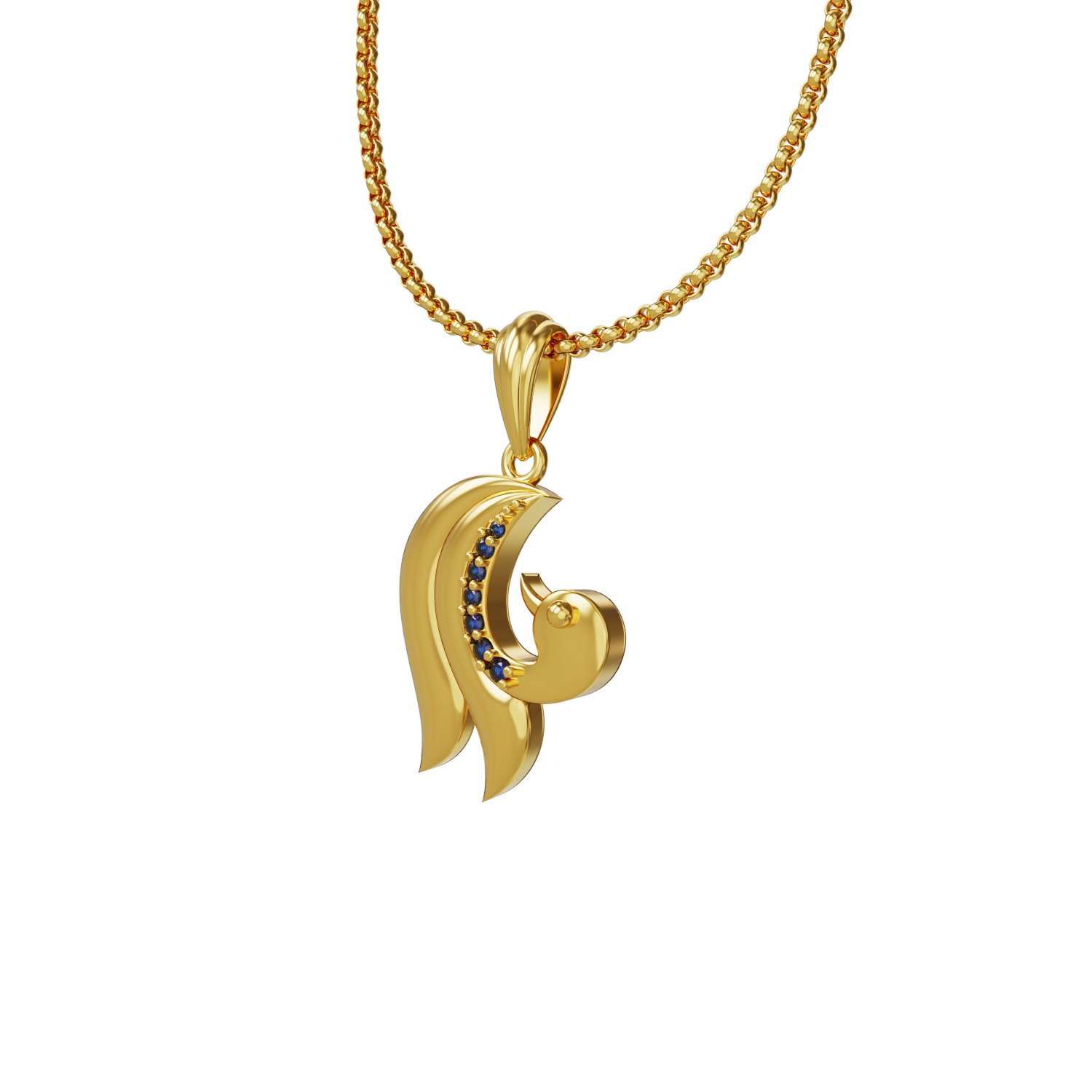 Peacock-Pendant-Design