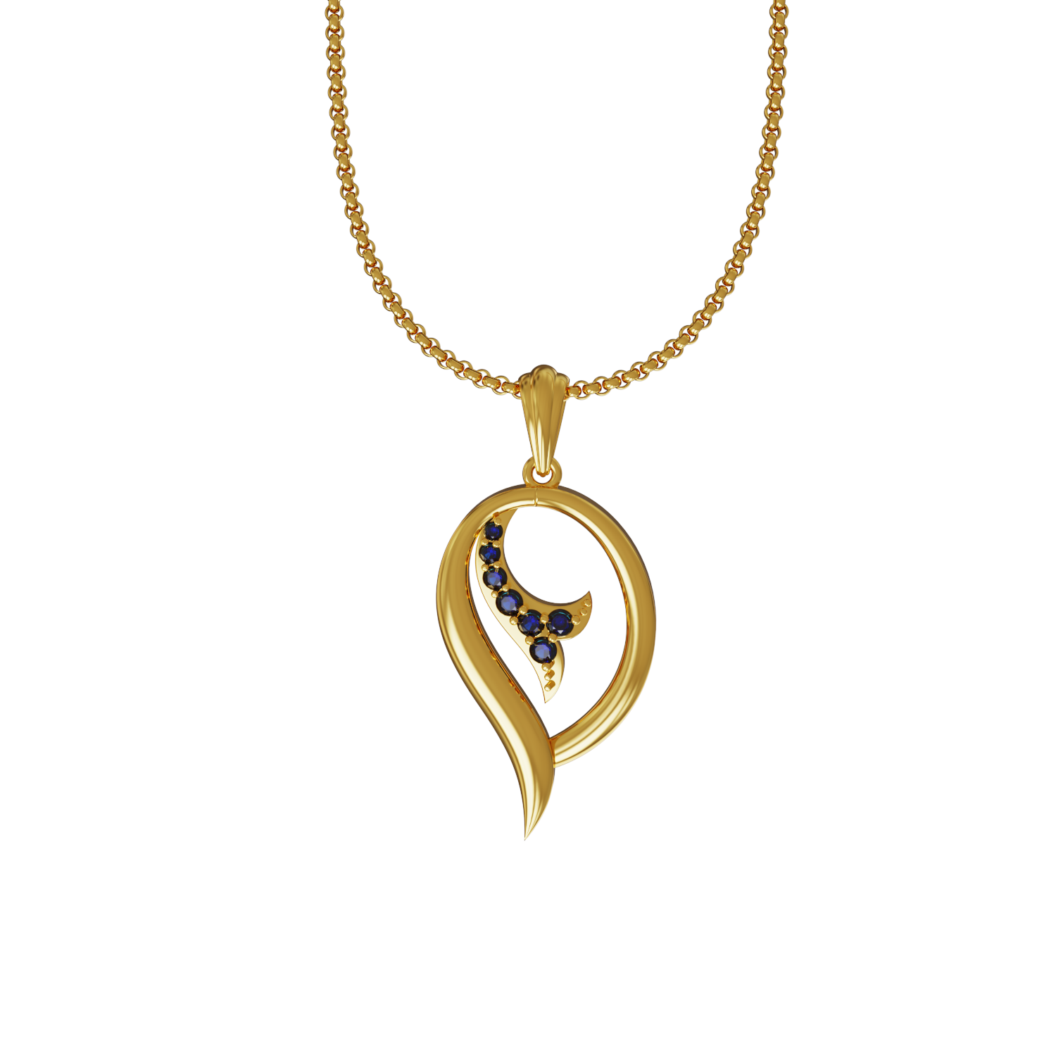 Stone-Chic-Design-Gold-Pendant