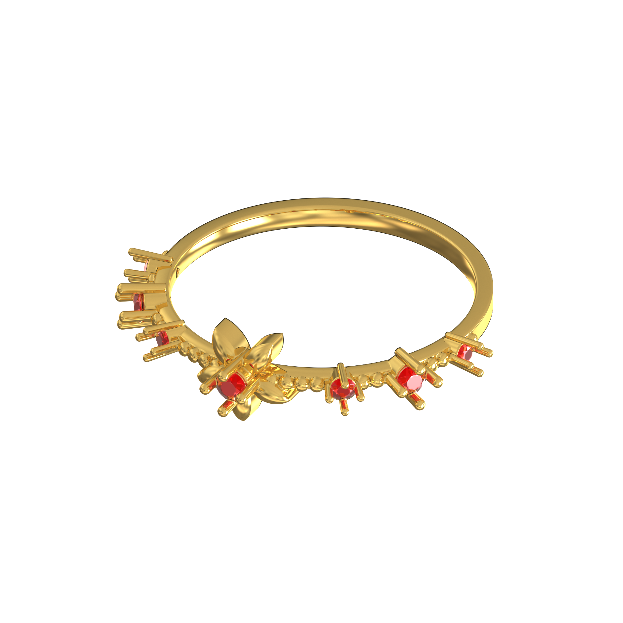 Sleek-Design-Gold-Ring