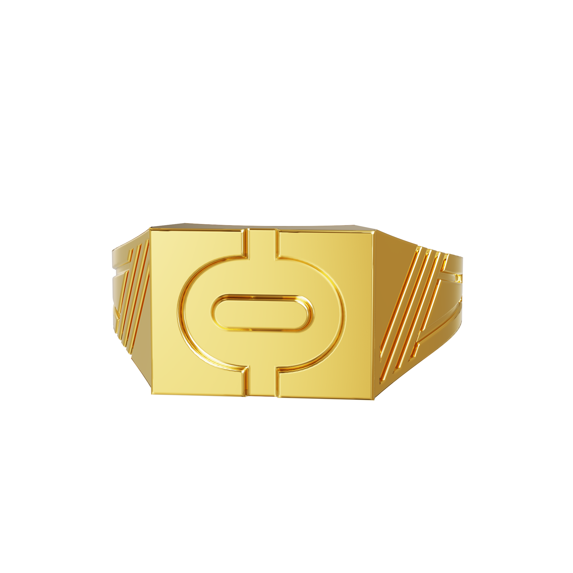 Square-Design-Gents-Gold-Ring