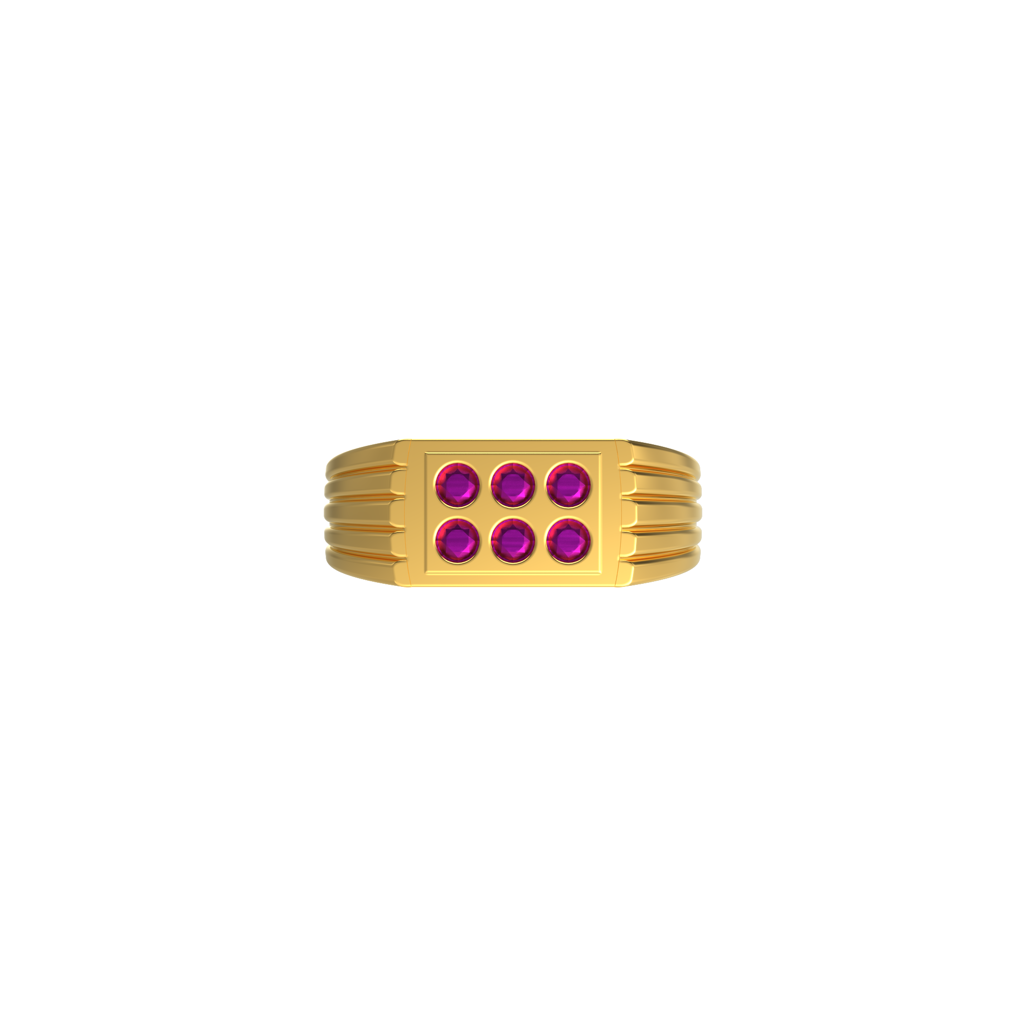 Geometric-mens-ring-collections