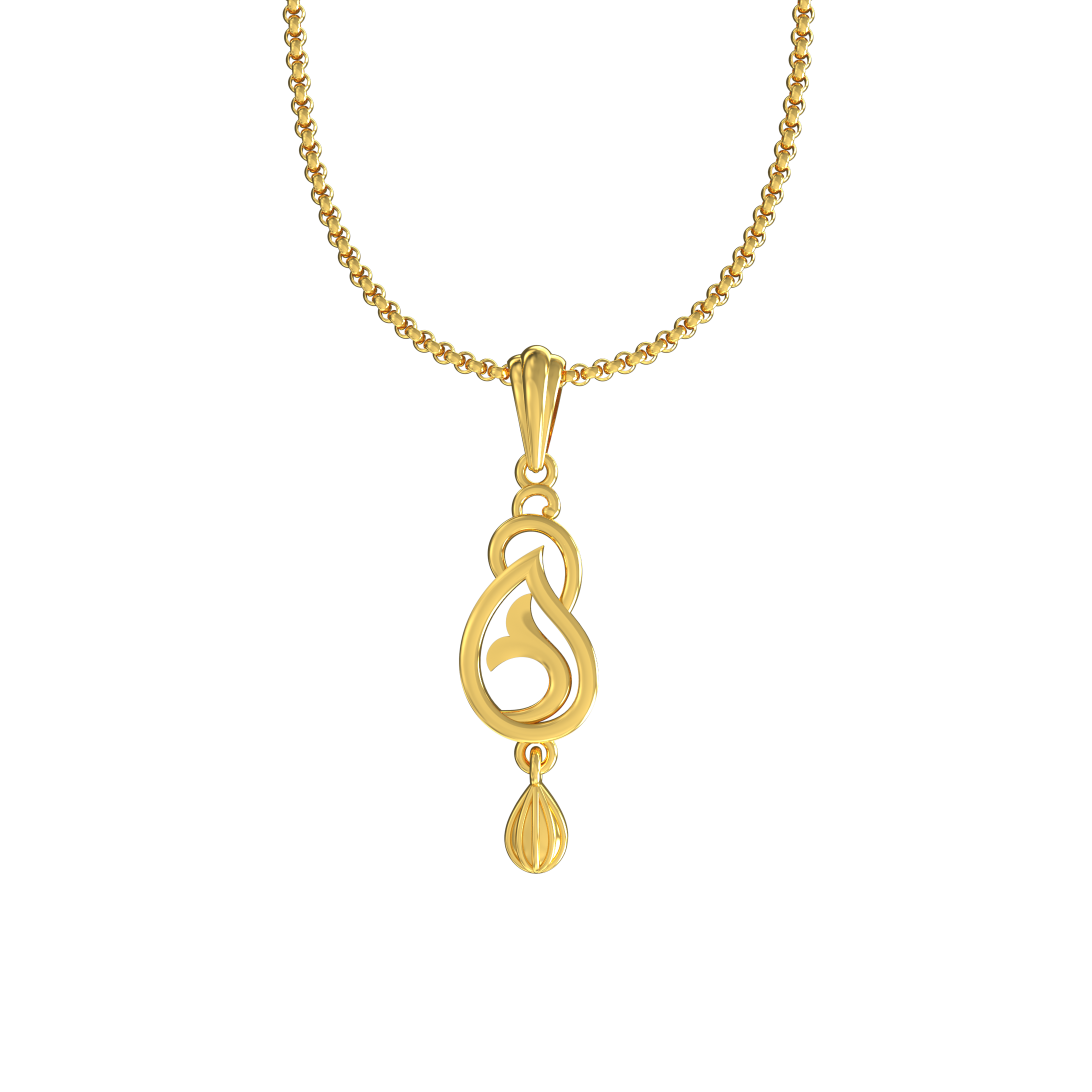 Latest-Curvy-Gold-Pendant-03