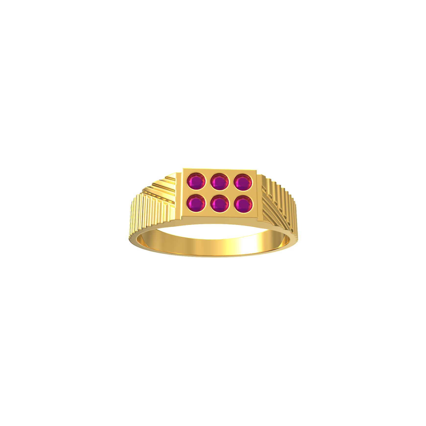 Rectangular-Mens-Ring-Collections