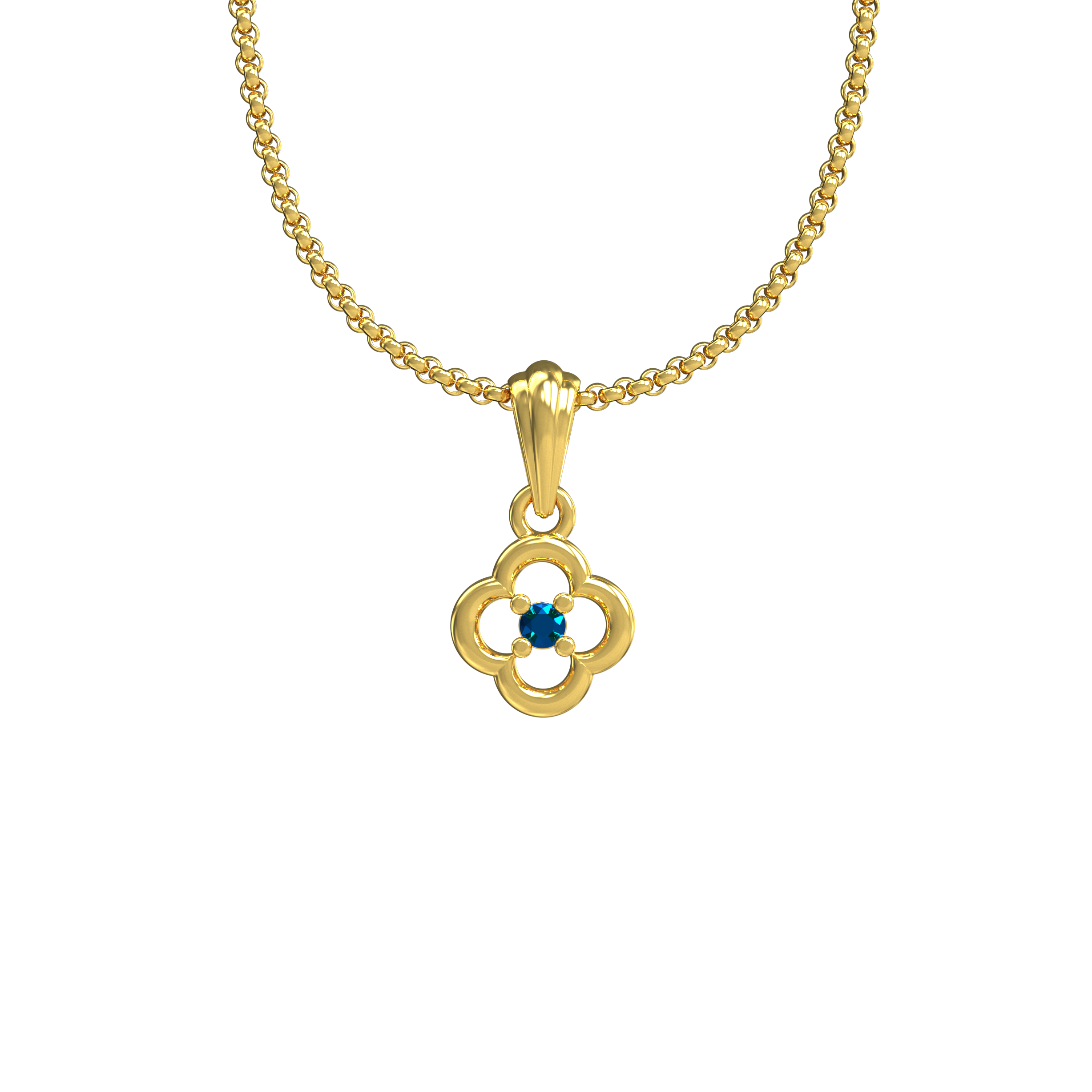 simple-design-Gold-Pendant