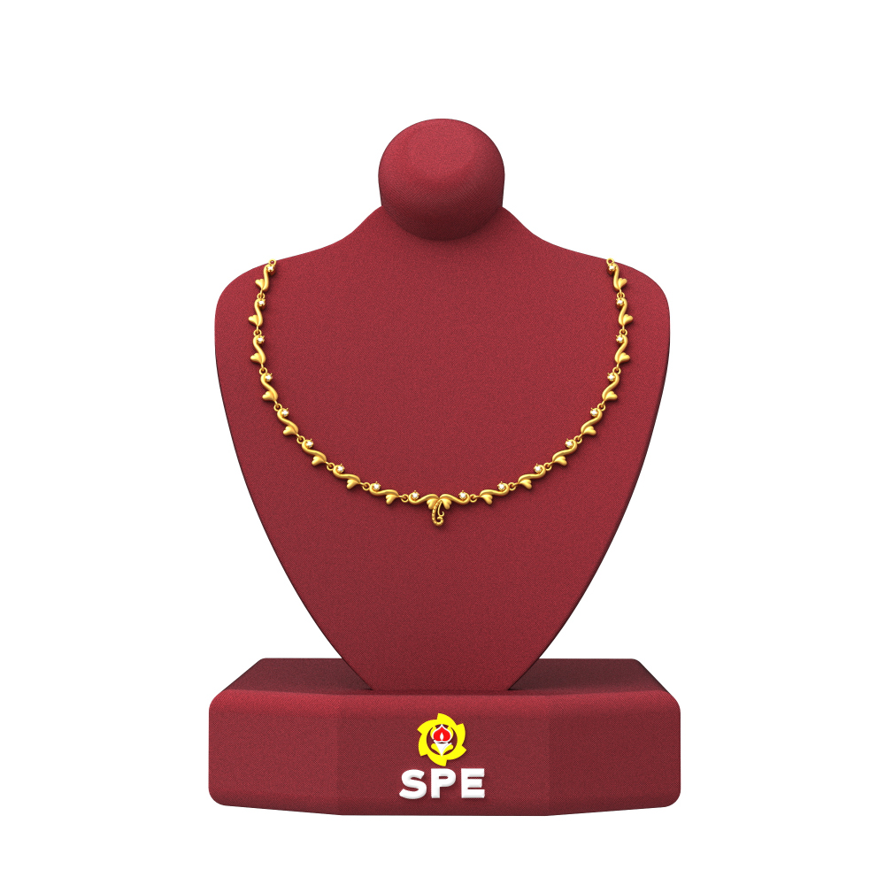 Light Weight Gold Necklace in Ambattur