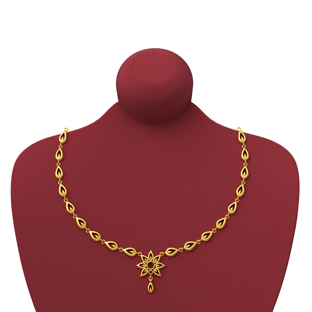 gold necklace for baby girl