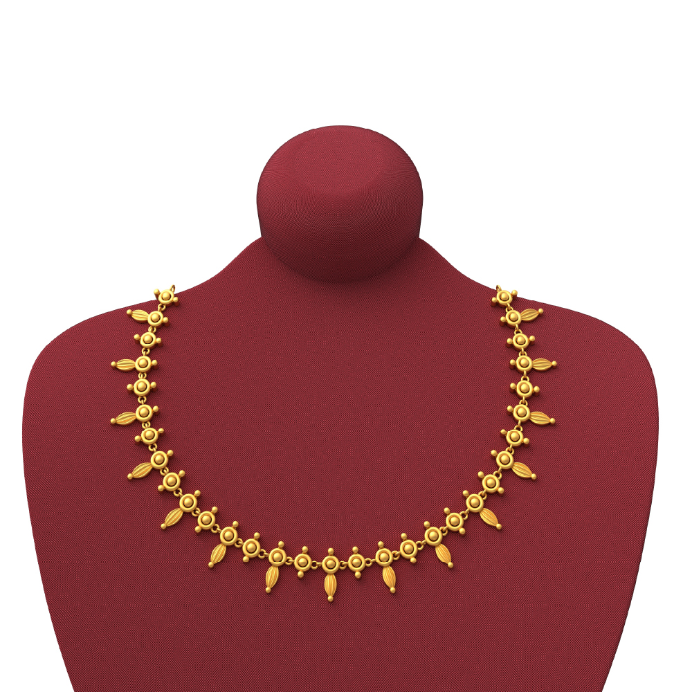 wedding gold necklace design