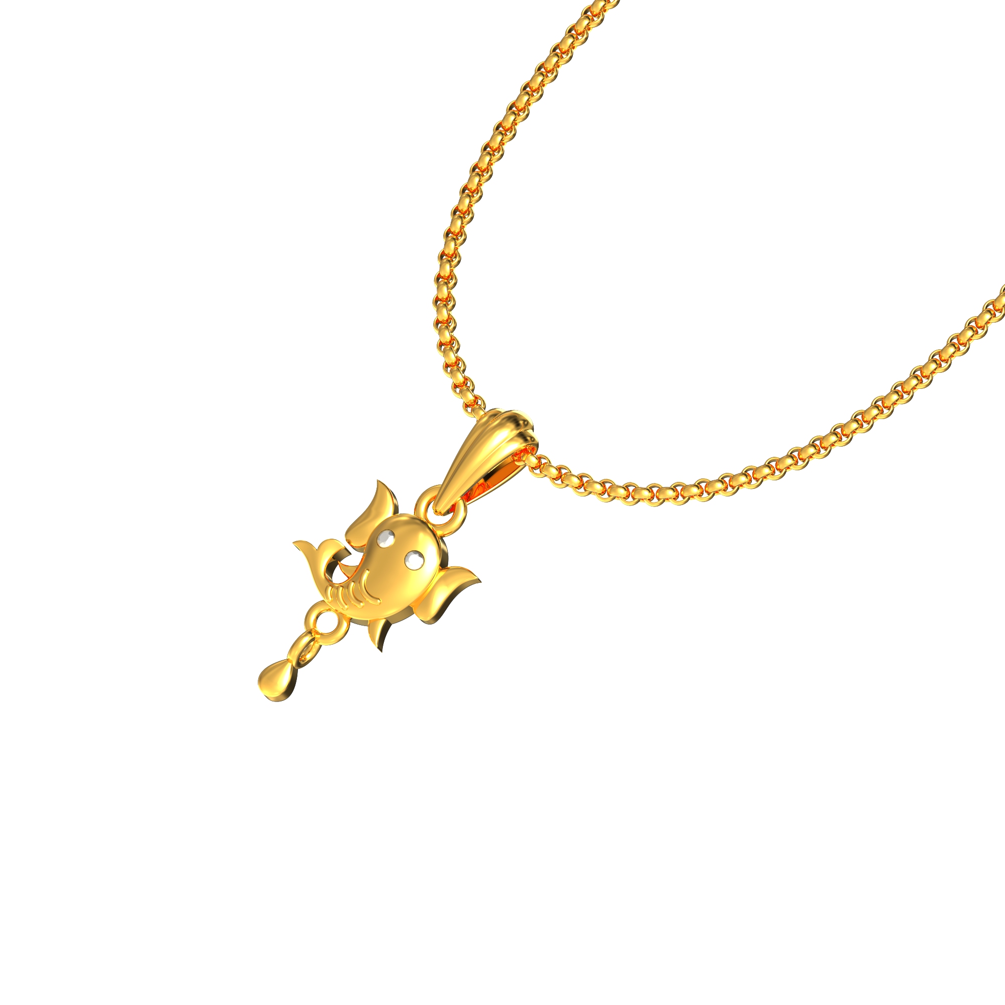 God Vinayagar Gold Pendants