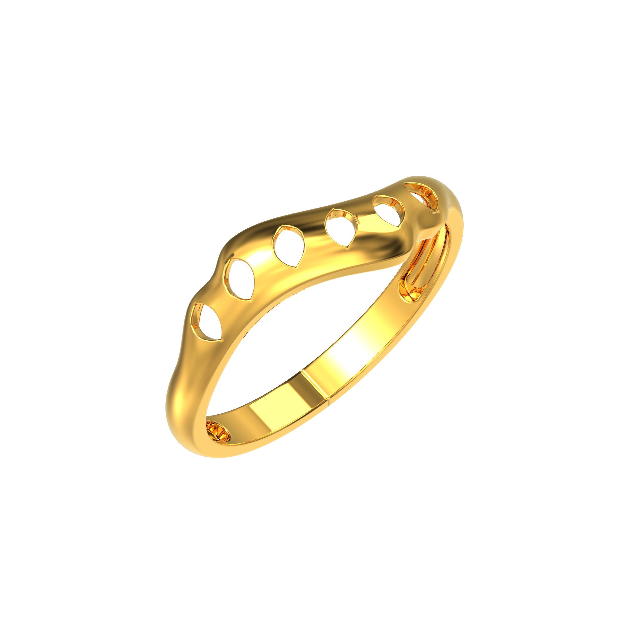 Infinity Gold Ring Design Poonamallee