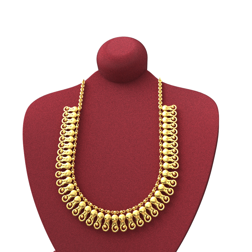 Multiple Curve line Gold Haram