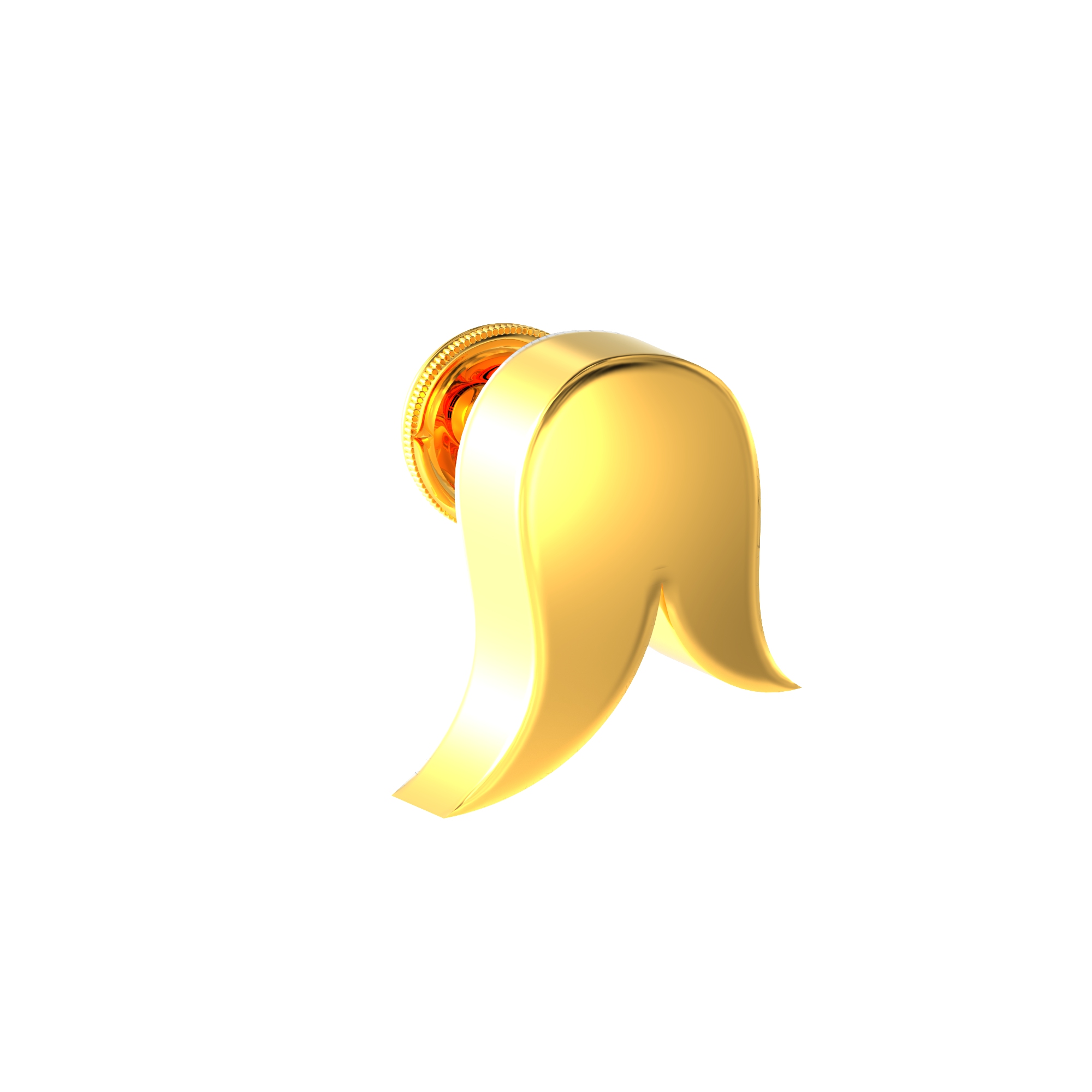 Inverted-Leaf-design-gold-nosepin