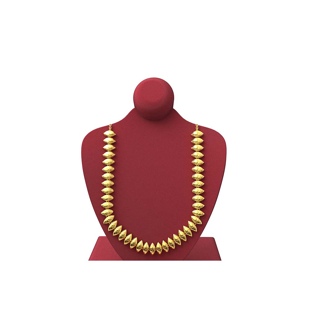 Oval Shaped Gold Haram