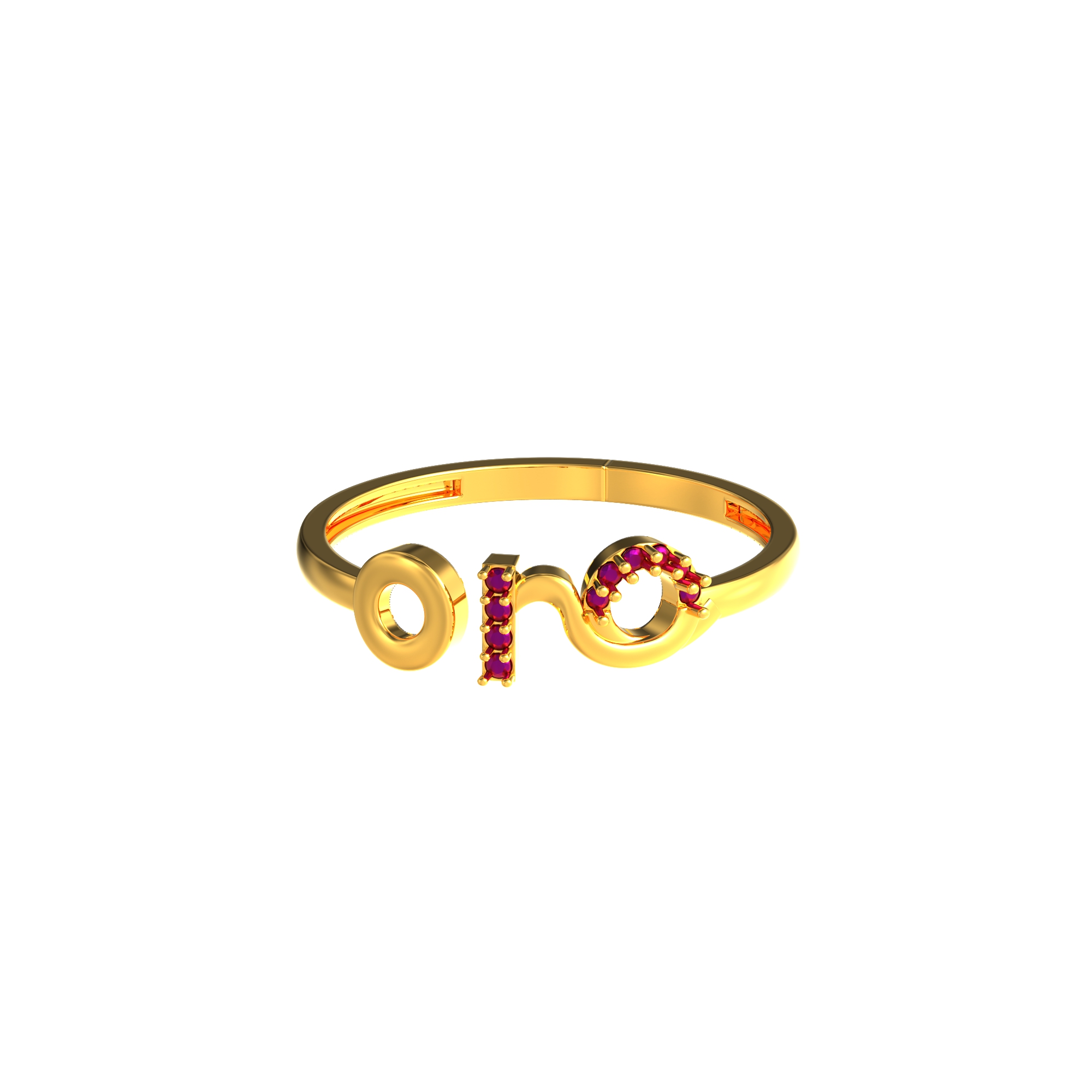 Pattern Design Gents Gold Ring