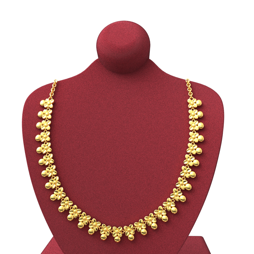 Plain Gold Haram For Women