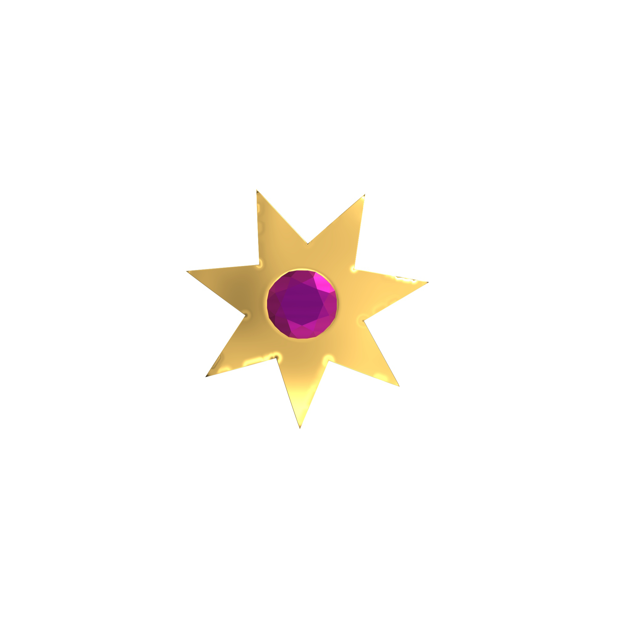 Star-Shaped-Stone-Nosepin