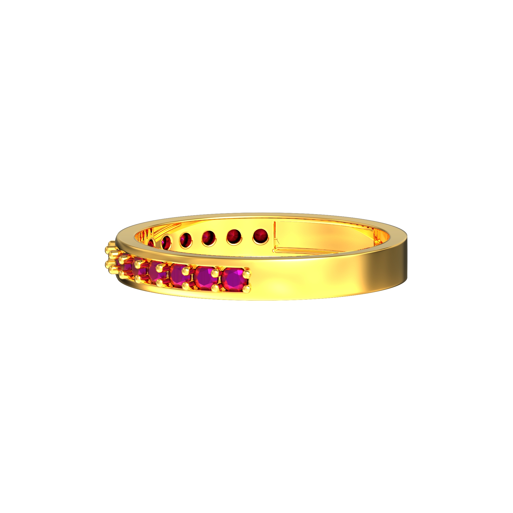 Stone Circle Shape Male Ring Poonamallee
