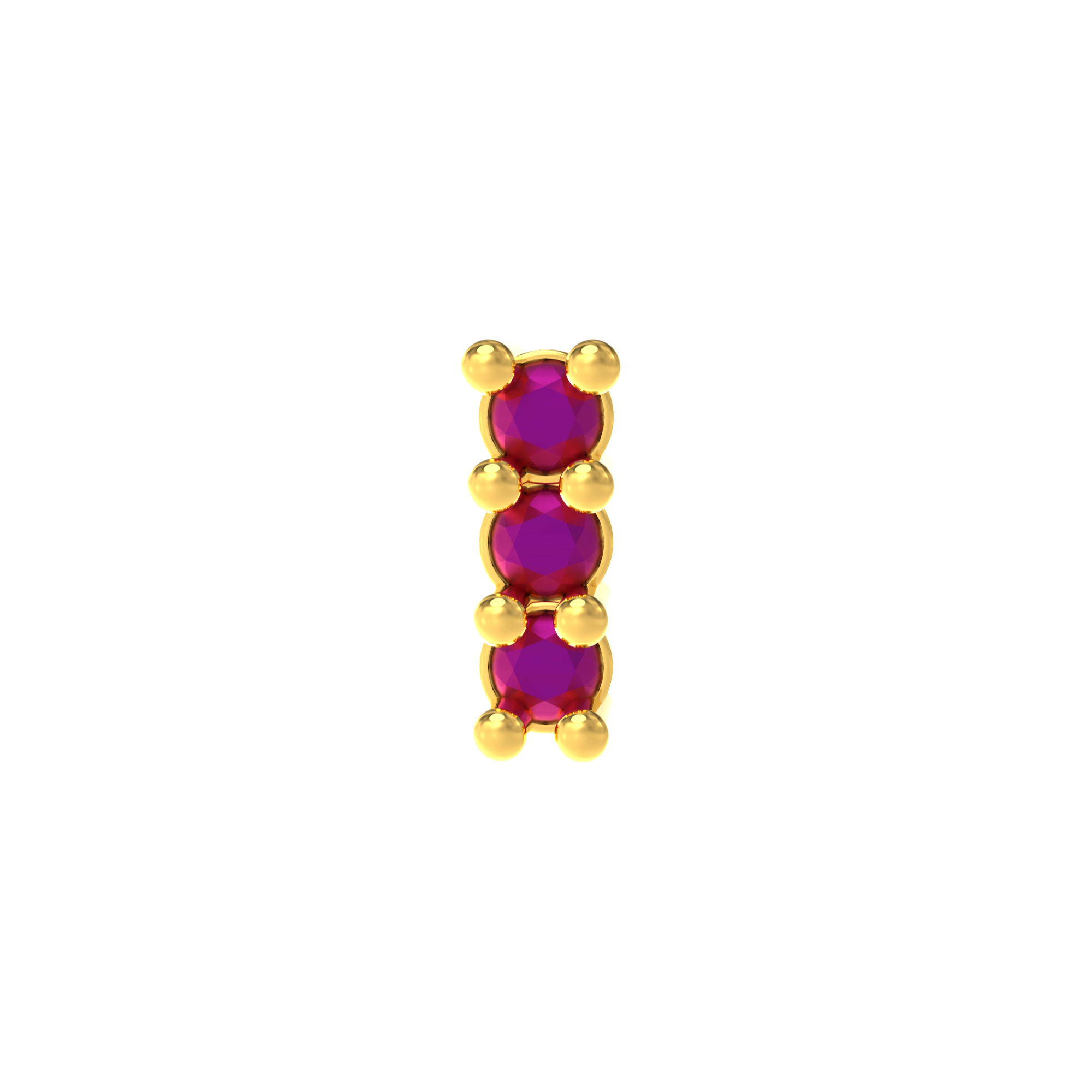 Tri-Circle-Stone-Gold-Nosepin