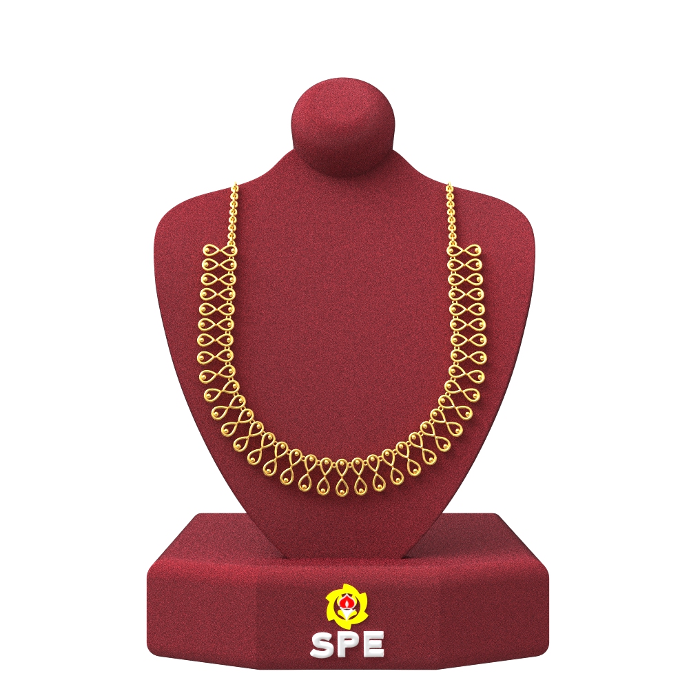 Infinity Symbol Gold Haram For Women
