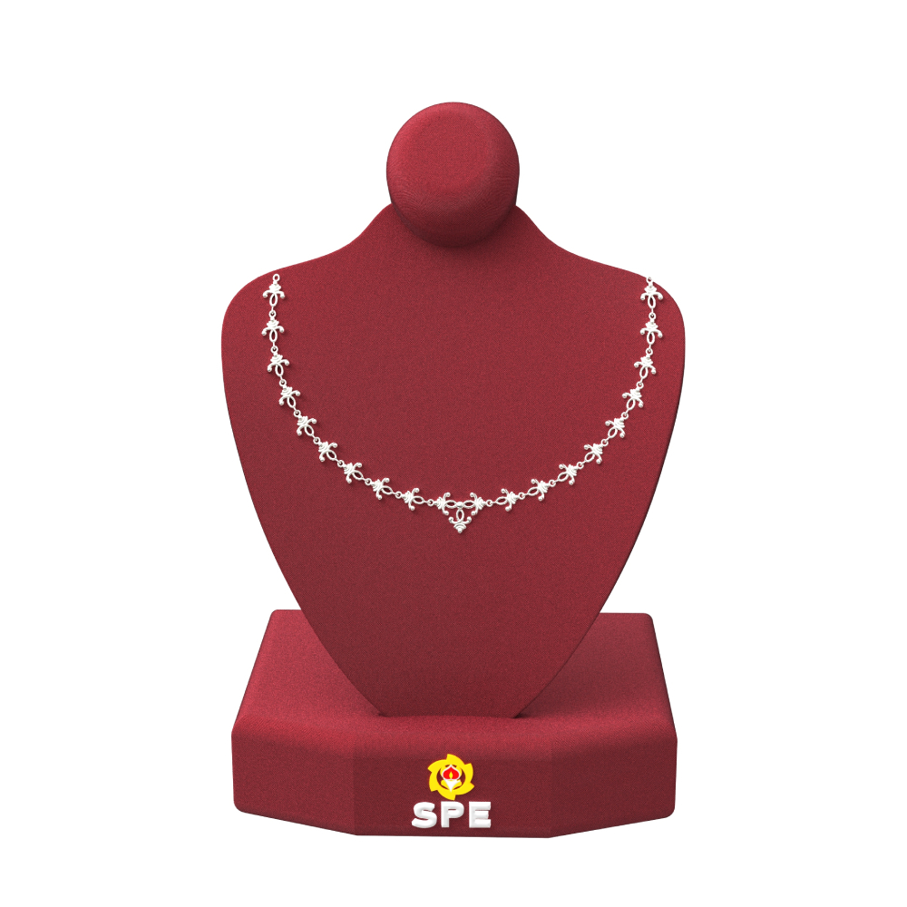 Double-Curve-Pinned-Silver-Necklace