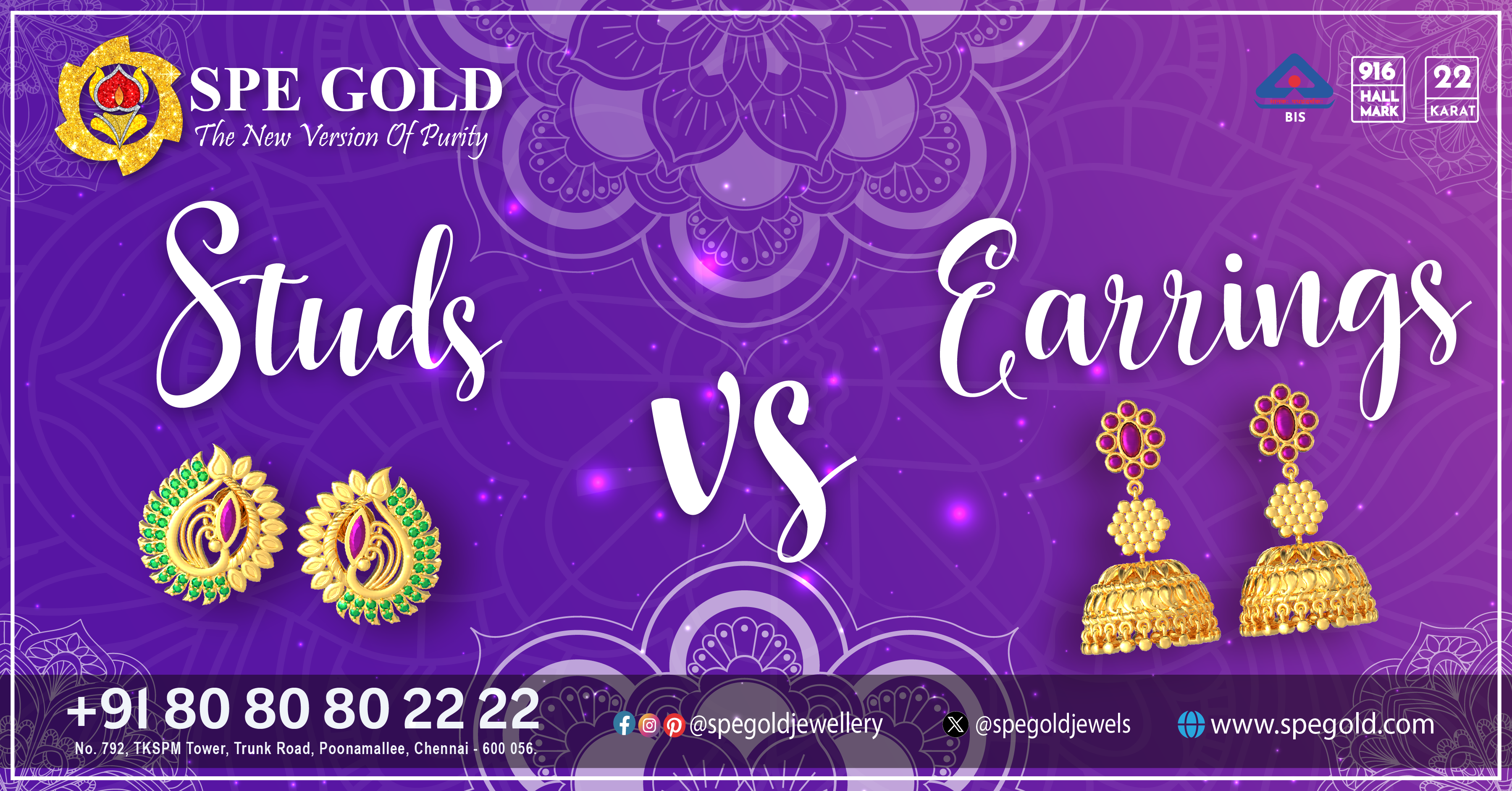 Studs vs Earrings: Understanding the Key Differences