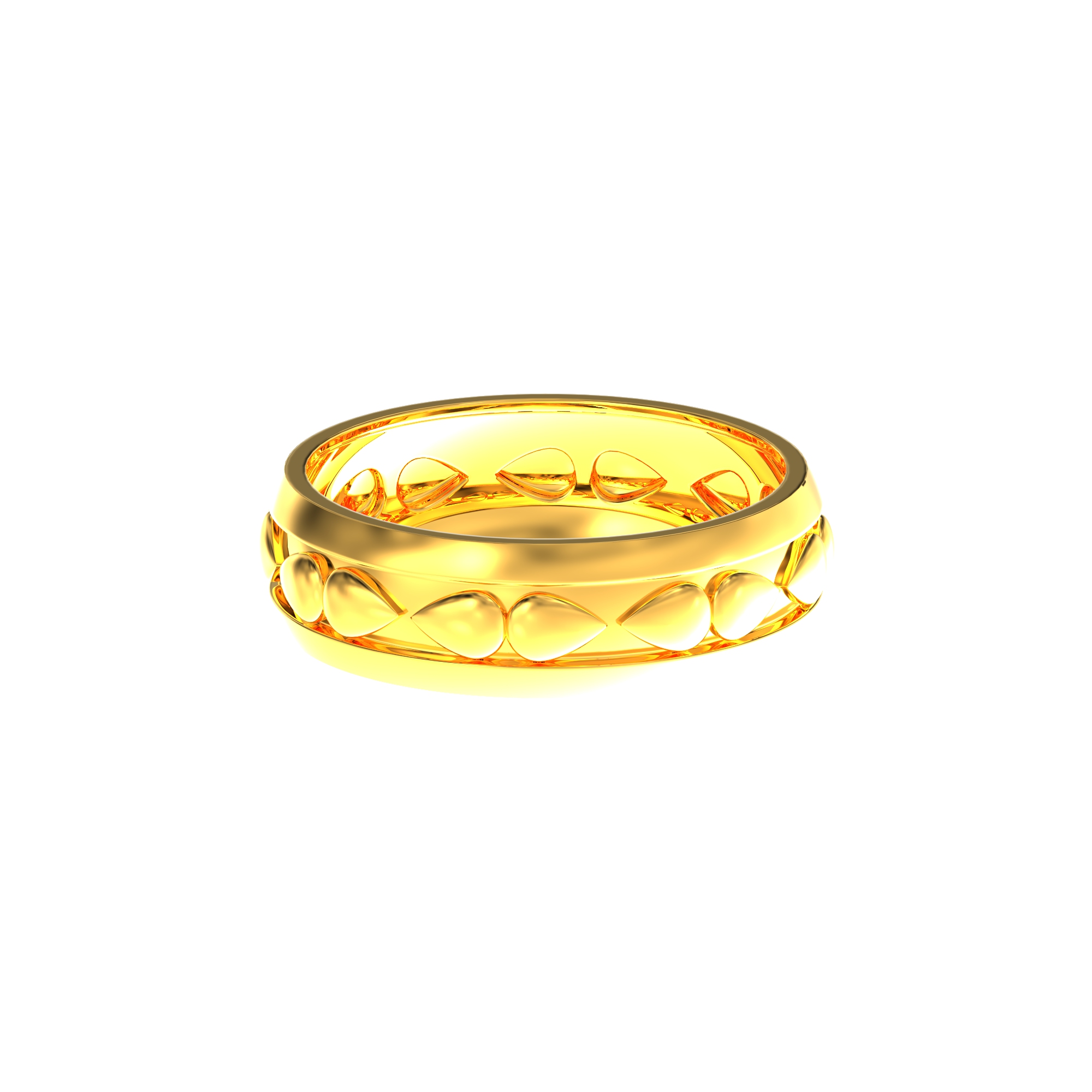 pattern Design Gents Gold Ring-01-02