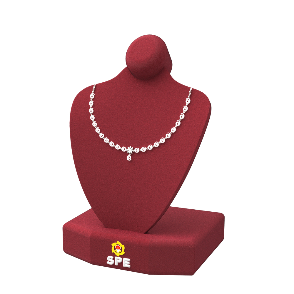 Simple-Spiral-Design-Silver-Necklace-Chennai