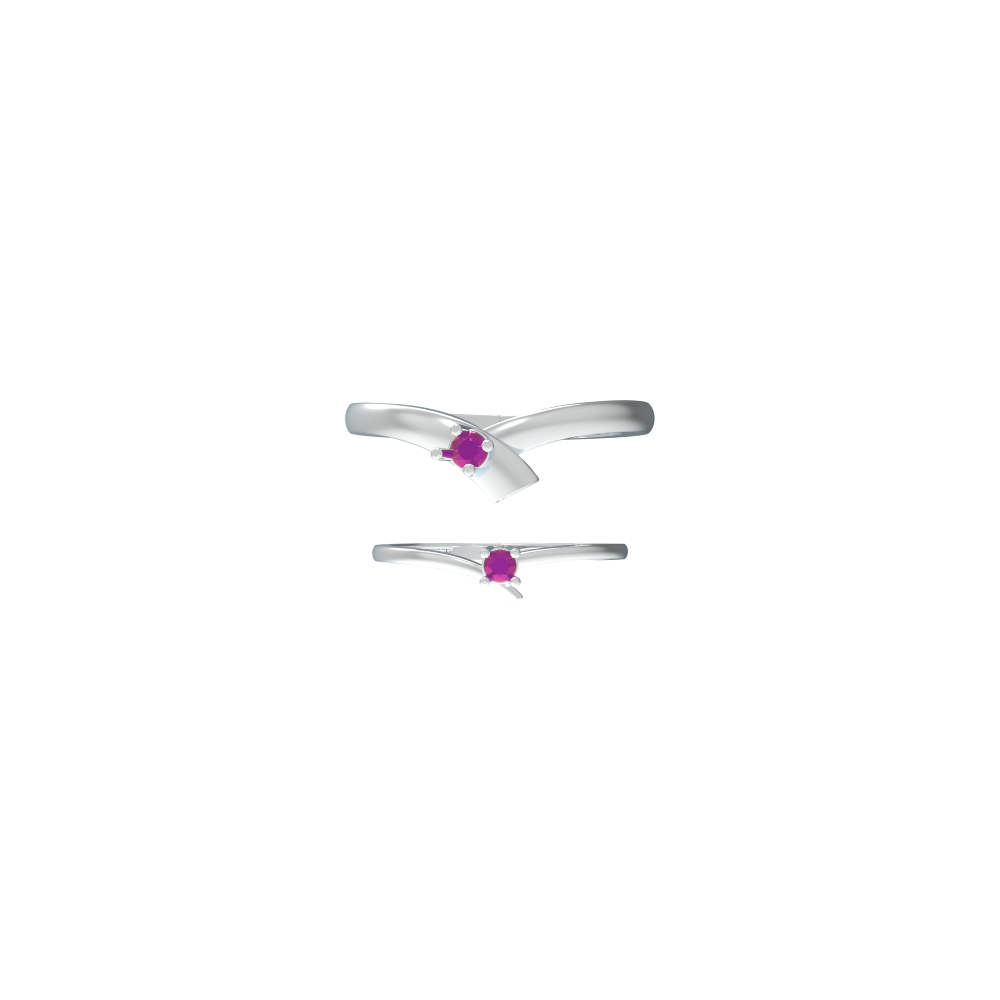 Knot Design Silver Ring