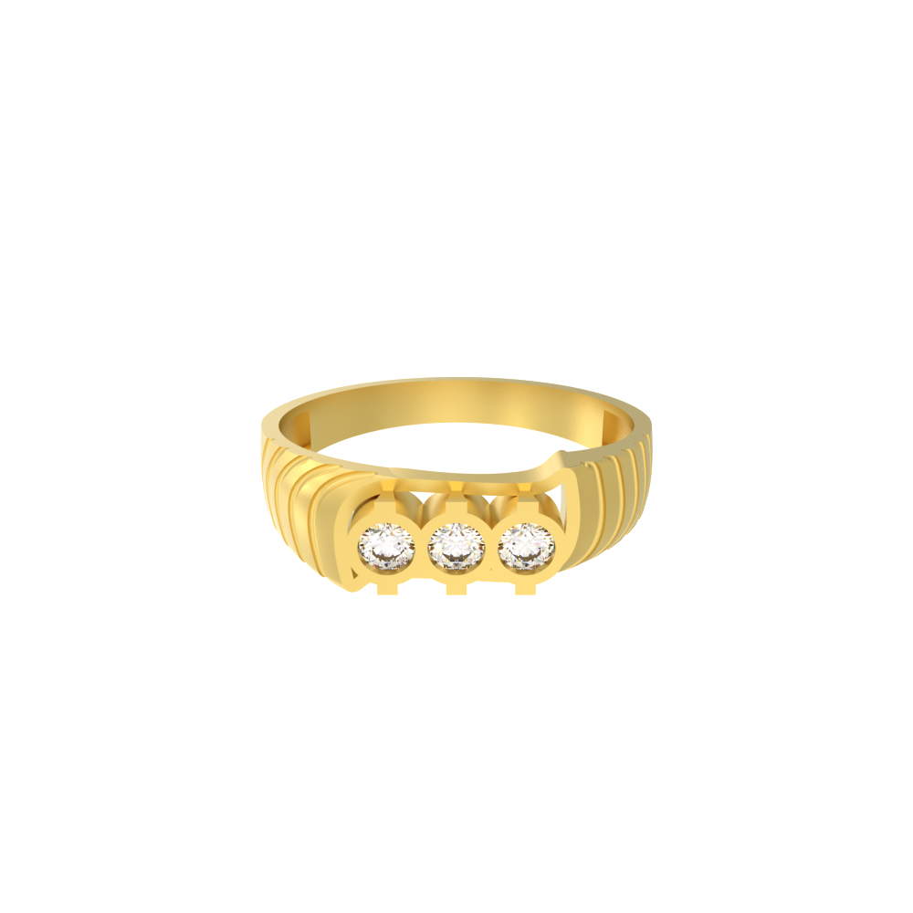 22k Gold Light Weight Gold Ring