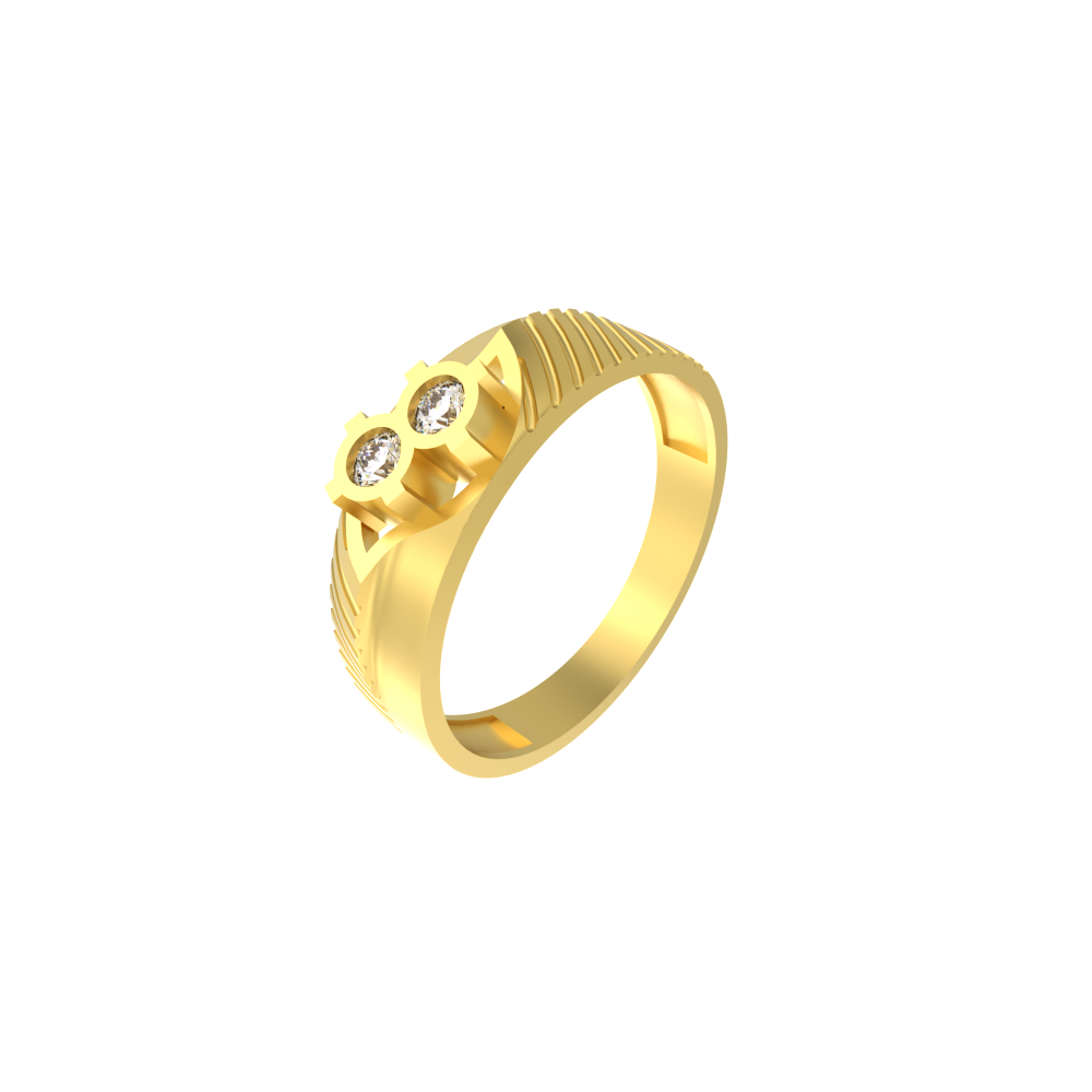 22k Gold Men's Simple Elegant Ring