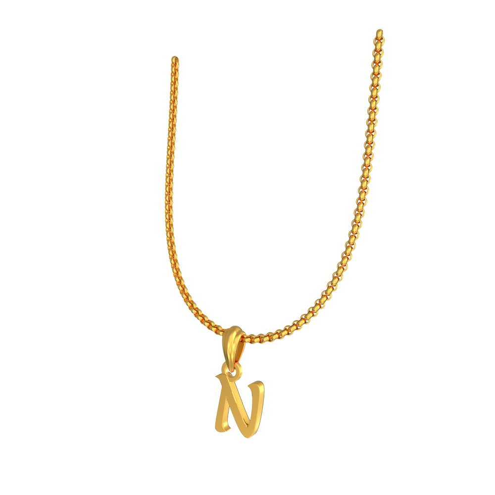 22k Stunning Gold Simple Pendant
