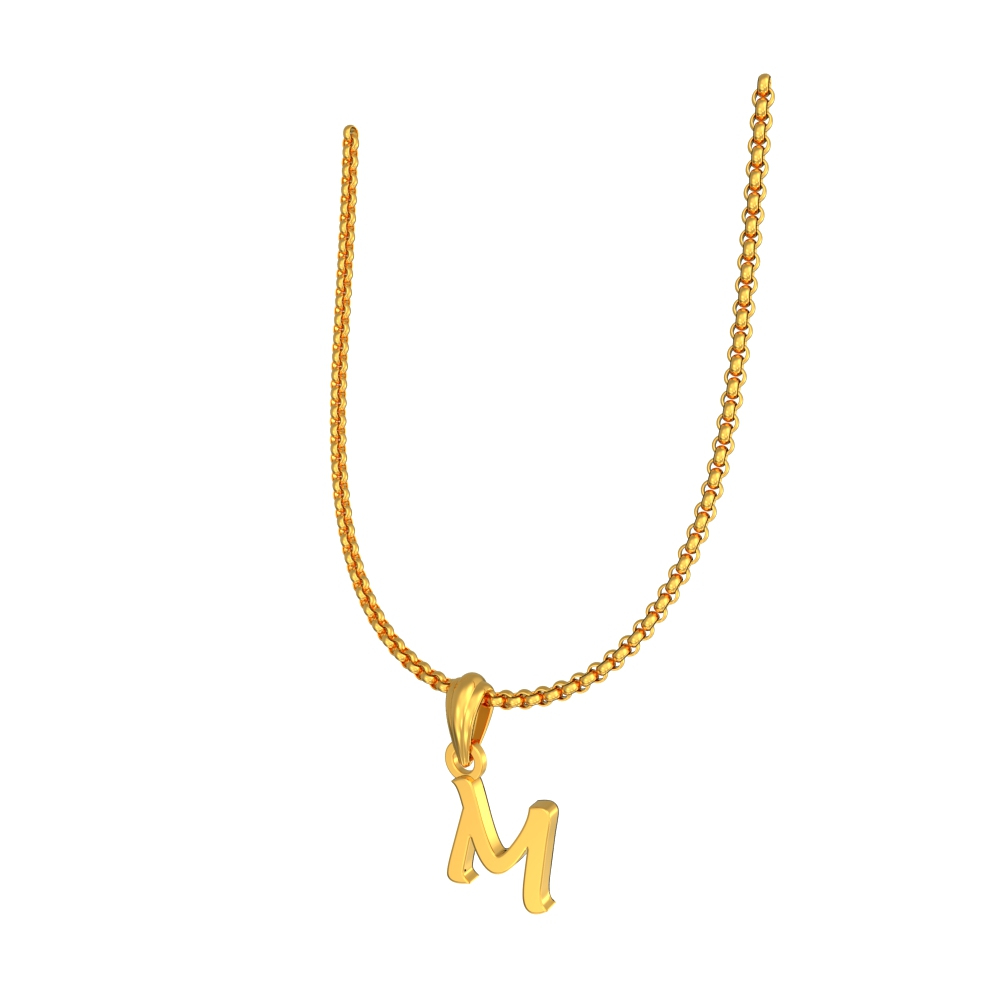 Alphabet Lite Weight Pendant
