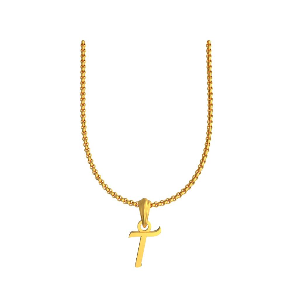 Alphapet-Letter-Pendant-Gold