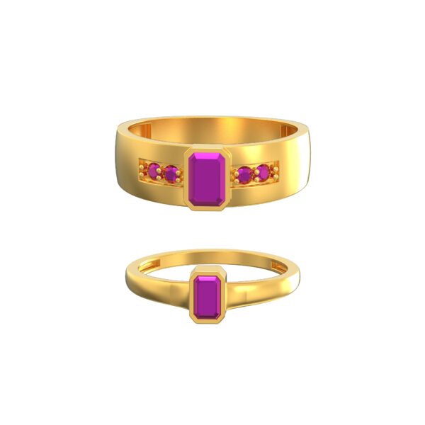 Curvy-Rectangle-Couples-Gold-Ring