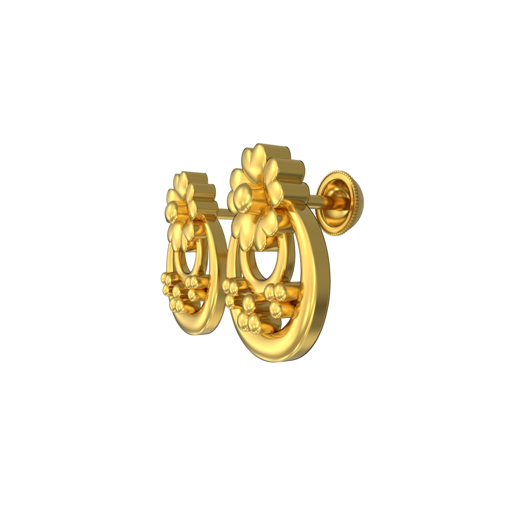 Floral Stud Earrings