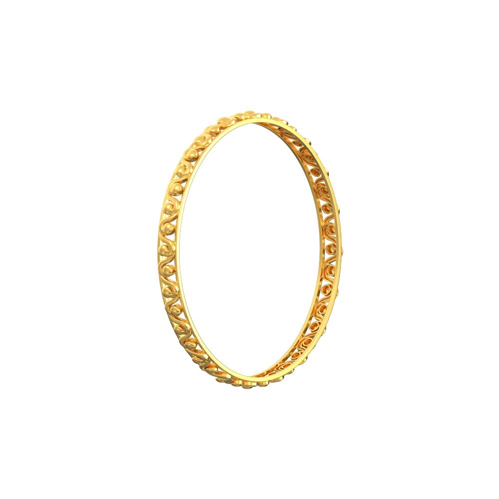 Pattern Curve Line Bangle
