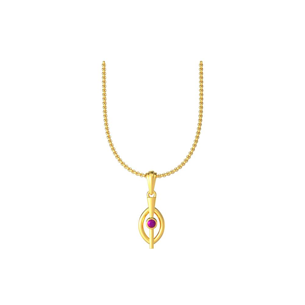 Simple Marquise Pendant For Women