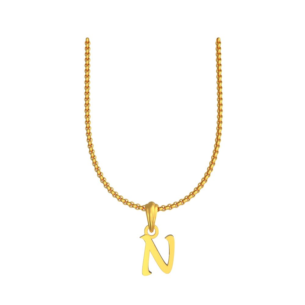 Stunning Gold Simple Pendant